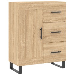 vidaXL Sideboard Sonoma-Eiche 69,5x34x90 cm Holzwerkstoff