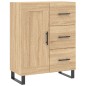 vidaXL Sideboard Sonoma-Eiche 69,5x34x90 cm Holzwerkstoff vidaXL Sideboard Sonoma-Eiche 69,5x34x90 cm Holzwerkstoff