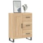 vidaXL Sideboard Sonoma-Eiche 69,5x34x90 cm Holzwerkstoff vidaXL Sideboard Sonoma-Eiche 69,5x34x90 cm Holzwerkstoff