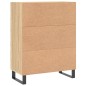 vidaXL Sideboard Sonoma-Eiche 69,5x34x90 cm Holzwerkstoff vidaXL Sideboard Sonoma-Eiche 69,5x34x90 cm Holzwerkstoff