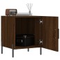 vidaXL Nachttische 2 Stk. Braun Eichen-Optik 40x40x50 cm Holzwerkstoff vidaXL Nachttische 2 Stk. Braun Eichen-Optik 40x40x50 cm Holzwerkstoff