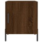 vidaXL Nachttische 2 Stk. Braun Eichen-Optik 40x40x50 cm Holzwerkstoff vidaXL Nachttische 2 Stk. Braun Eichen-Optik 40x40x50 cm Holzwerkstoff