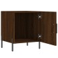 vidaXL Nachttische 2 Stk. Braun Eichen-Optik 40x40x50 cm Holzwerkstoff vidaXL Nachttische 2 Stk. Braun Eichen-Optik 40x40x50 cm Holzwerkstoff
