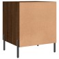 vidaXL Nachttische 2 Stk. Braun Eichen-Optik 40x40x50 cm Holzwerkstoff vidaXL Nachttische 2 Stk. Braun Eichen-Optik 40x40x50 cm Holzwerkstoff
