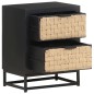 vidaXL Nachttisch 40x30x50 cm Massivholz Mango vidaXL Nachttisch 40x30x50 cm Massivholz Mango