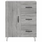 vidaXL Highboard Grau Sonoma 69,5x34x180 cm Holzwerkstoff vidaXL Highboard Grau Sonoma 69,5x34x180 cm Holzwerkstoff