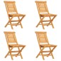 vidaXL 5-tlg. Garten-Essgruppe Massivholz Teak vidaXL 5-tlg. Garten-Essgruppe Massivholz Teak