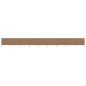 vidaXL 9-teiliges Windschutzgewebe 1200 x 80 cm Taupe vidaXL 9-teiliges Windschutzgewebe 1200 x 80 cm Taupe