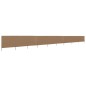 vidaXL 9-teiliges Windschutzgewebe 1200 x 80 cm Taupe vidaXL 9-teiliges Windschutzgewebe 1200 x 80 cm Taupe