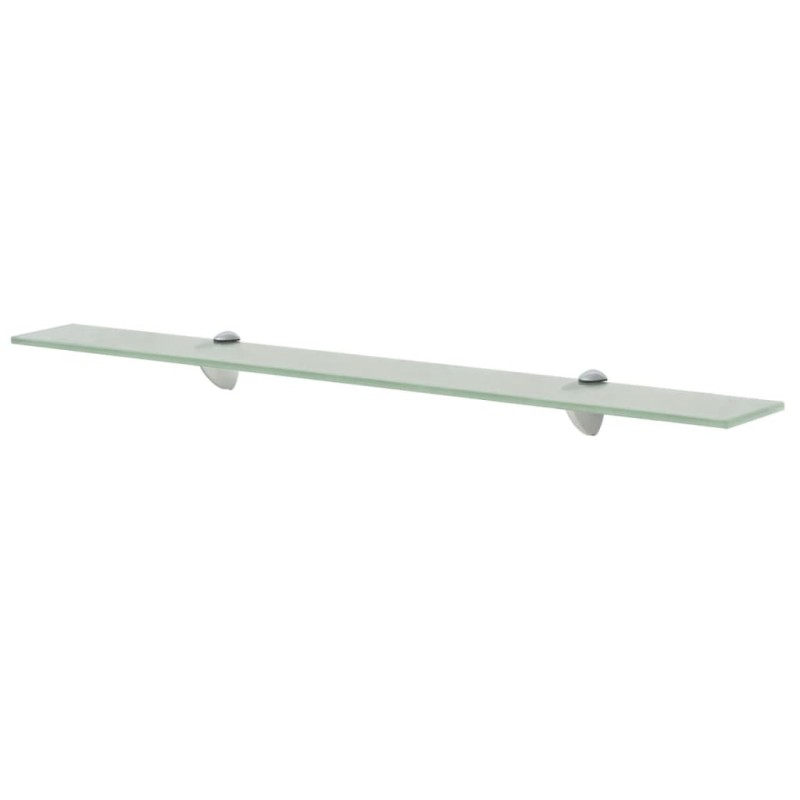 vidaXL Schwebendes Regal Glas 80x10 cm 8 mm vidaXL Schwebendes Regal Glas 80x10 cm 8 mm