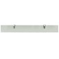 vidaXL Schwebendes Regal Glas 80x10 cm 8 mm vidaXL Schwebendes Regal Glas 80x10 cm 8 mm