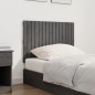vidaXL Wand-Kopfteil Grau 95,5x3x60 cm Massivholz Kiefer vidaXL Wand-Kopfteil Grau 95,5x3x60 cm Massivholz Kiefer