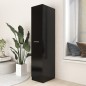 vidaXL Apothekerschrank Schwarz 30x42,5x150 cm Holzwerkstoff vidaXL Apothekerschrank Schwarz 30x42,5x150 cm Holzwerkstoff
