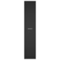 vidaXL Apothekerschrank Schwarz 30x42,5x150 cm Holzwerkstoff vidaXL Apothekerschrank Schwarz 30x42,5x150 cm Holzwerkstoff