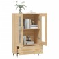 vidaXL Highboard Sonoma-Eiche 69,5x31x115 cm Holzwerkstoff vidaXL Highboard Sonoma-Eiche 69,5x31x115 cm Holzwerkstoff
