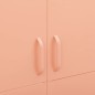 vidaXL Kleiderschrank Rosa 90x50x180 cm Stahl vidaXL Kleiderschrank Rosa 90x50x180 cm Stahl