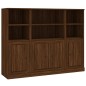 vidaXL Highboards 3 Stk. Braun Eichen-Optik Holzwerkstoff vidaXL Highboards 3 Stk. Braun Eichen-Optik Holzwerkstoff