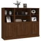 vidaXL Highboards 3 Stk. Braun Eichen-Optik Holzwerkstoff vidaXL Highboards 3 Stk. Braun Eichen-Optik Holzwerkstoff