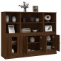 vidaXL Highboards 3 Stk. Braun Eichen-Optik Holzwerkstoff vidaXL Highboards 3 Stk. Braun Eichen-Optik Holzwerkstoff