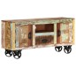vidaXL TV-Schrank 110x30x53 cm Altholz Massiv vidaXL TV-Schrank 110x30x53 cm Altholz Massiv