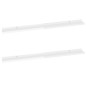 vidaXL Wandregale 2 Stk. Hochglanz-Weiß 100x9x3 cm vidaXL Wandregale 2 Stk. Hochglanz-Weiß 100x9x3 cm