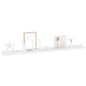 vidaXL Wandregale 2 Stk. Hochglanz-Weiß 100x9x3 cm vidaXL Wandregale 2 Stk. Hochglanz-Weiß 100x9x3 cm