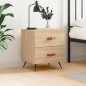vidaXL Nachttisch Sonoma-Eiche 40x35x47,5 cm Holzwerkstoff vidaXL Nachttisch Sonoma-Eiche 40x35x47,5 cm Holzwerkstoff