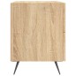 vidaXL Nachttisch Sonoma-Eiche 40x35x47,5 cm Holzwerkstoff vidaXL Nachttisch Sonoma-Eiche 40x35x47,5 cm Holzwerkstoff