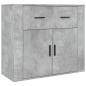 vidaXL Highboard Betongrau Holzwerkstoff vidaXL Highboard Betongrau Holzwerkstoff