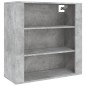 vidaXL Highboard Betongrau Holzwerkstoff vidaXL Highboard Betongrau Holzwerkstoff