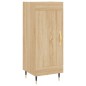 vidaXL Sideboard Sonoma-Eiche 34,5x34x90 cm Holzwerkstoff vidaXL Sideboard Sonoma-Eiche 34,5x34x90 cm Holzwerkstoff