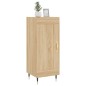vidaXL Sideboard Sonoma-Eiche 34,5x34x90 cm Holzwerkstoff vidaXL Sideboard Sonoma-Eiche 34,5x34x90 cm Holzwerkstoff