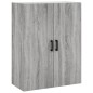 vidaXL Highboard Grau Sonoma 69,5x34x180 cm Holzwerkstoff vidaXL Highboard Grau Sonoma 69,5x34x180 cm Holzwerkstoff