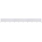 vidaXL 9-teiliges Windschutzgewebe 1200 x 160 cm Sandweiß vidaXL 9-teiliges Windschutzgewebe 1200 x 160 cm Sandweiß