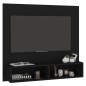 vidaXL TV-Wandschrank Schwarz 102x23,5x90 cm Holzwerkstoff vidaXL TV-Wandschrank Schwarz 102x23,5x90 cm Holzwerkstoff