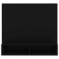 vidaXL TV-Wandschrank Schwarz 102x23,5x90 cm Holzwerkstoff vidaXL TV-Wandschrank Schwarz 102x23,5x90 cm Holzwerkstoff