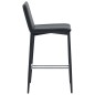 5-tlg. Bar-Set Kunstleder Schwarz 5-tlg. Bar-Set Kunstleder Schwarz