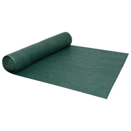 vidaXL Zaunblende Grün 1,5x10 m HDPE 150 g/m² 