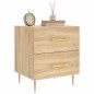 vidaXL Nachttisch Sonoma-Eiche 40x35x47,5 cm Holzwerkstoff vidaXL Nachttisch Sonoma-Eiche 40x35x47,5 cm Holzwerkstoff