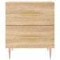 vidaXL Nachttisch Sonoma-Eiche 40x35x47,5 cm Holzwerkstoff vidaXL Nachttisch Sonoma-Eiche 40x35x47,5 cm Holzwerkstoff