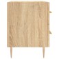 vidaXL Nachttisch Sonoma-Eiche 40x35x47,5 cm Holzwerkstoff vidaXL Nachttisch Sonoma-Eiche 40x35x47,5 cm Holzwerkstoff