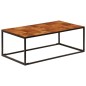 vidaXL Couchtisch 110 x 60 x 40 cm Massivholz Akazie und Stahl vidaXL Couchtisch 110 x 60 x 40 cm Massivholz Akazie und Stahl