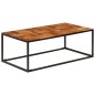 vidaXL Couchtisch 110 x 60 x 40 cm Massivholz Akazie und Stahl vidaXL Couchtisch 110 x 60 x 40 cm Massivholz Akazie und Stahl