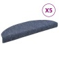 vidaXL Selbstklebende Treppenmatten 5 Stk. Blau 65x21x4cm Nadelvlies vidaXL Selbstklebende Treppenmatten 5 Stk. Blau 65x21x4cm Nadelvlies