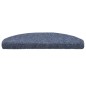 vidaXL Selbstklebende Treppenmatten 5 Stk. Blau 65x21x4cm Nadelvlies vidaXL Selbstklebende Treppenmatten 5 Stk. Blau 65x21x4cm Nadelvlies