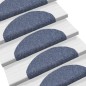 vidaXL Selbstklebende Treppenmatten 5 Stk. Blau 65x21x4cm Nadelvlies vidaXL Selbstklebende Treppenmatten 5 Stk. Blau 65x21x4cm Nadelvlies