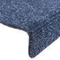vidaXL Selbstklebende Treppenmatten 5 Stk. Blau 65x21x4cm Nadelvlies vidaXL Selbstklebende Treppenmatten 5 Stk. Blau 65x21x4cm Nadelvlies