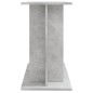 vidaXL Aquariumständer Betongrau 80x35x60 cm Holzwerkstoff vidaXL Aquariumständer Betongrau 80x35x60 cm Holzwerkstoff