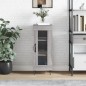 vidaXL Sideboard Grau Sonoma 34,5x34x90 cm Holzwerkstoff vidaXL Sideboard Grau Sonoma 34,5x34x90 cm Holzwerkstoff