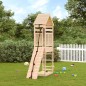 vidaXL Spielturm mit Kletterwand Massivholz Kiefer vidaXL Spielturm mit Kletterwand Massivholz Kiefer